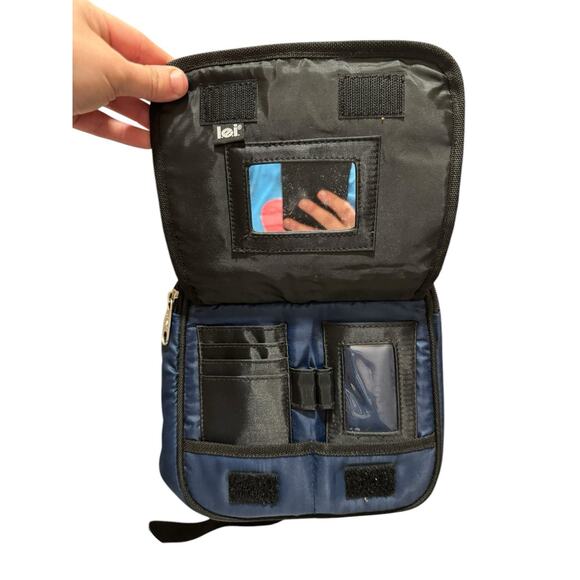 Vintage Y2K L.E.I Blue Backpack Purse Teens 2000s Nylon main image 9